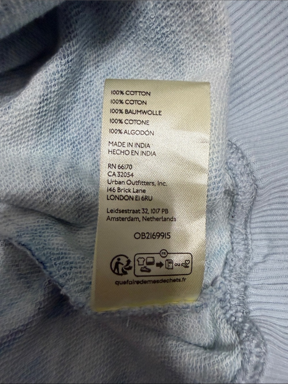NWT Pilcro Batik Oversized Sweatshirt - Picture 7 of 7